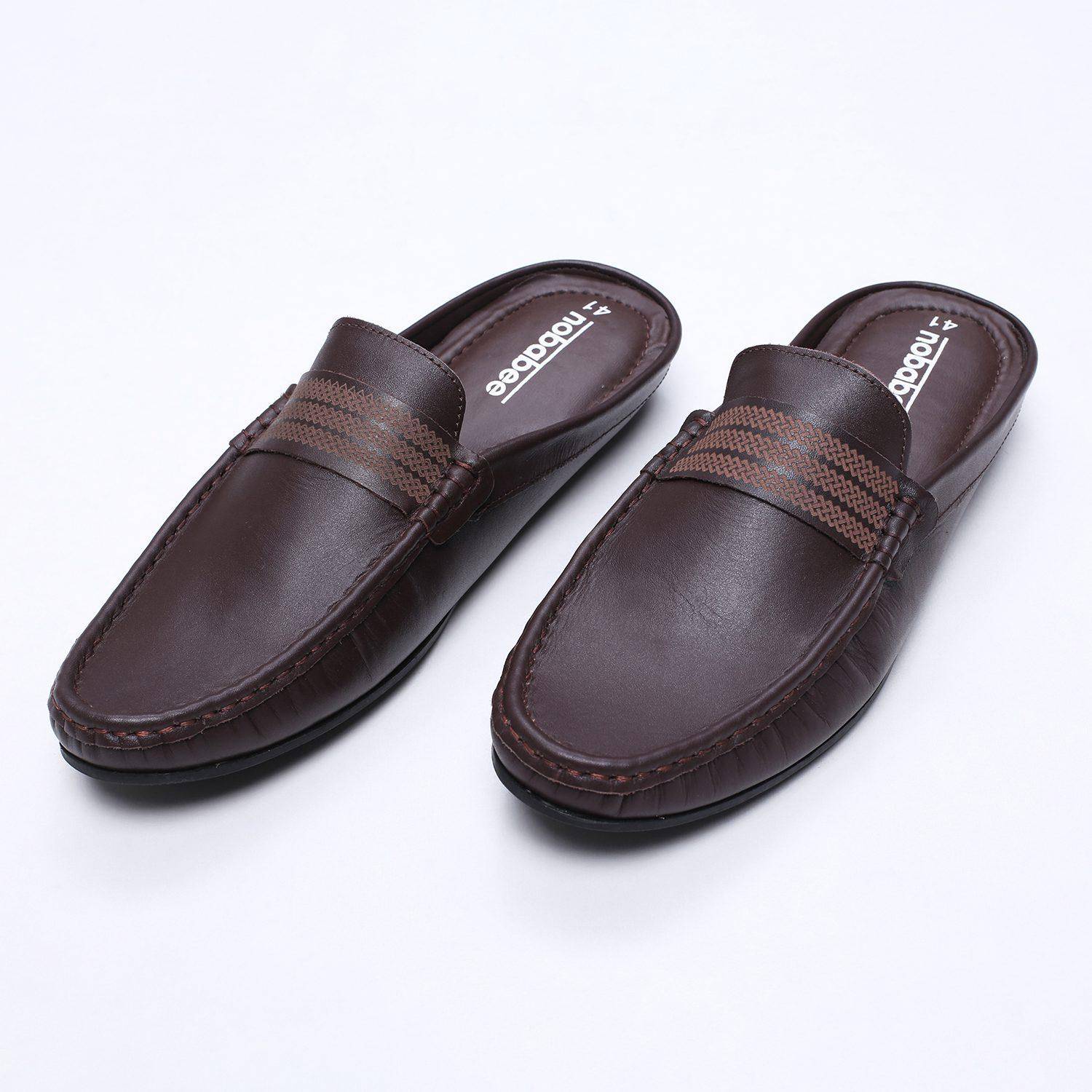 Men's Moccasin Half Shoe