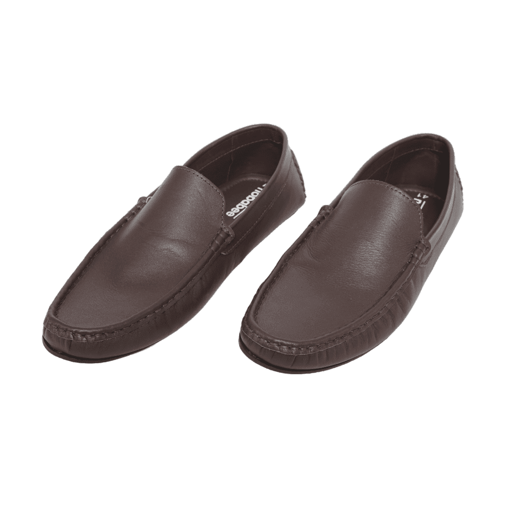 Nobabee Chocolate Men’s casual Leather Loafer Shoe