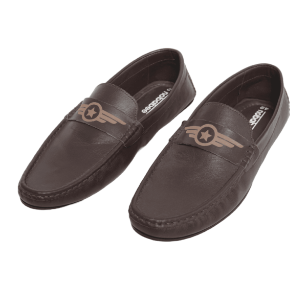 Chocolate Men’s Casual Leather Loafer Shoe