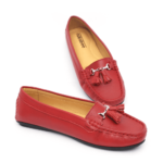 Watermelon Red Loafer Shoe for women