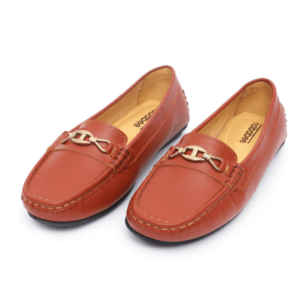 Women's Loafer Shoes Tomato Red
