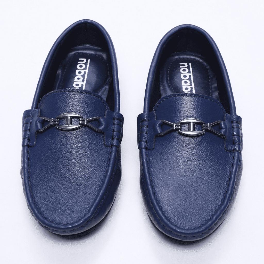 Blue Loafer Shoes For Women