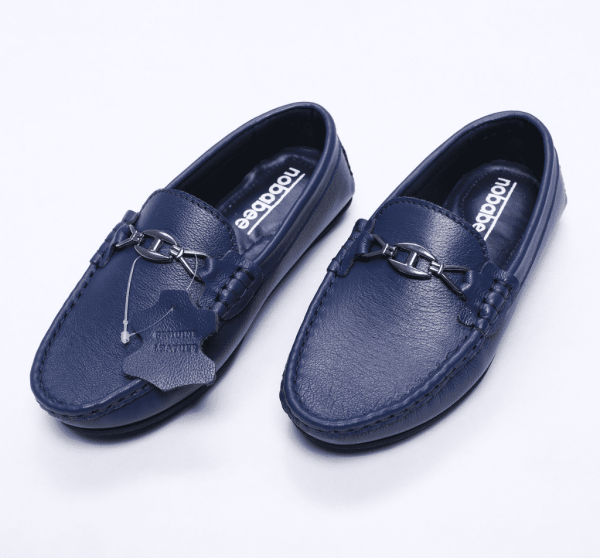 Blue Loafer Shoes For Women