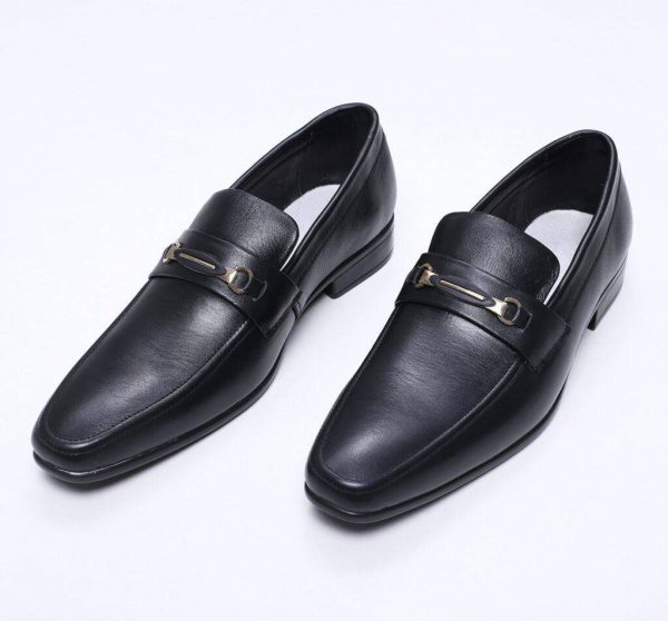 NOBABEE Black Men's Formal Shoes
