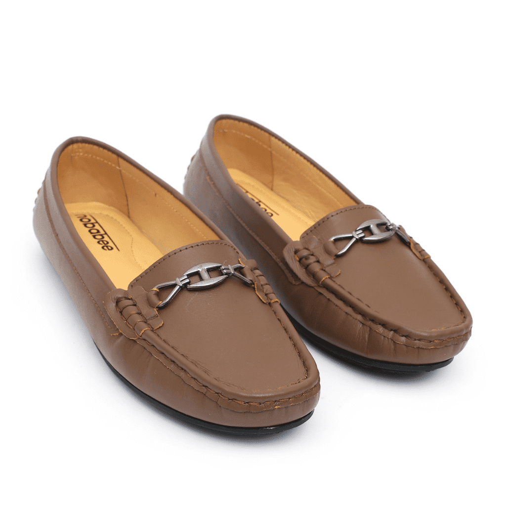 Brown Loafer Shoes For Women। Nobabee – Nobabee Footwear Limited